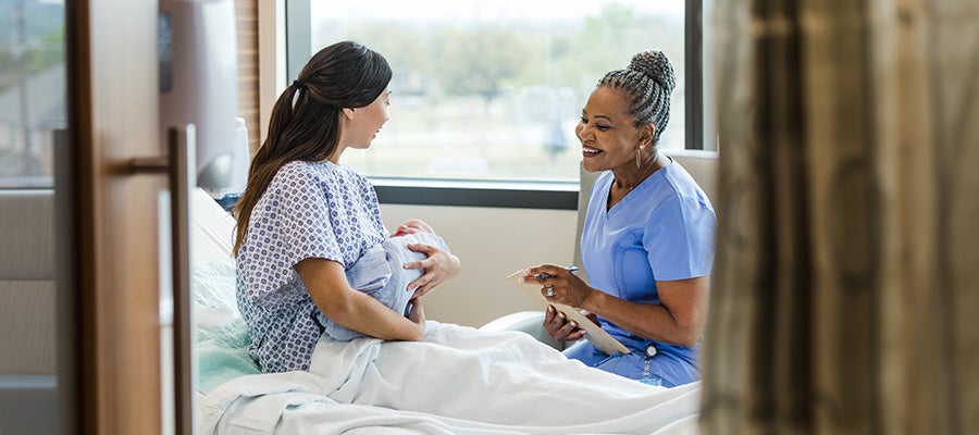 The Role of Hospitals in Optimizing Postpartum Mental Health Support blog Maternal Image