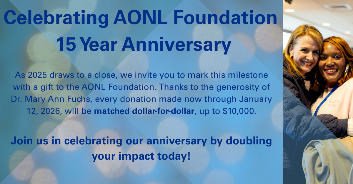 AONL 15 Year Anniversary Fundraiser